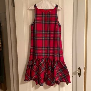 Vineyard Vines NEW Jolly Plaid Amelia Swing Dress
